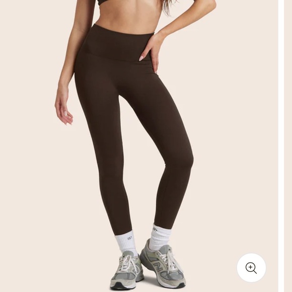 SET Active Sculpt Flex Power High Rise Leggings Espresso M NWOT - Picture 1 of 7